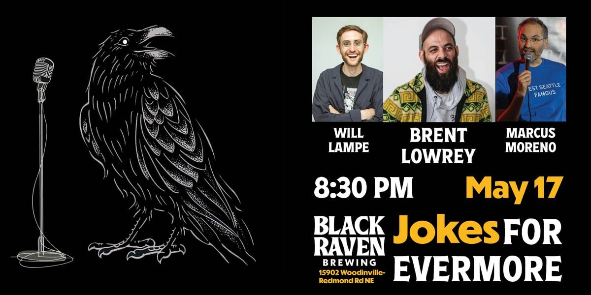 Comedy! Jokes for Evermore: Brent Lowrey!, 17 May | Event in Woodinville | AllEvents