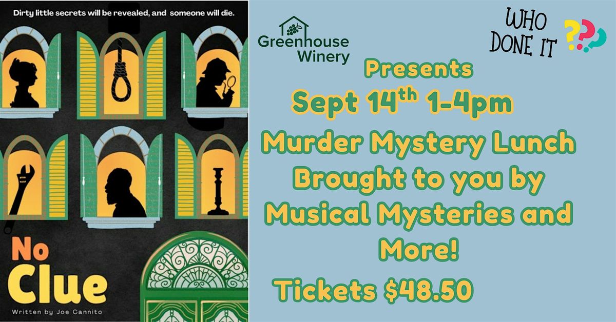 M**der at the Winery, 14 September | Event in North Huntingdon | AllEvents