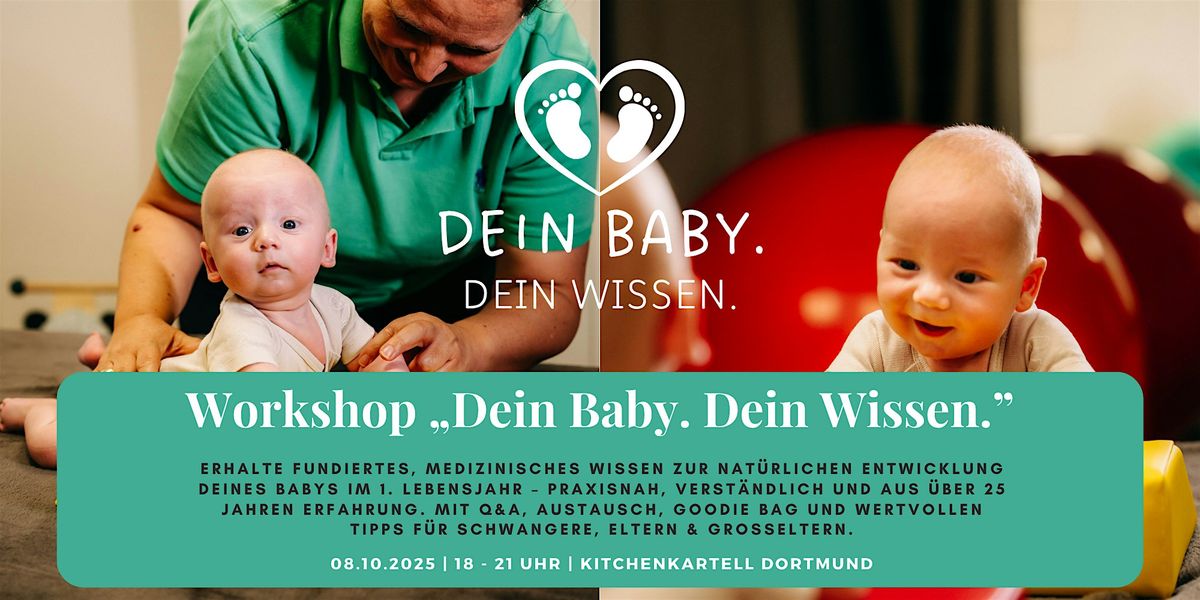 Workshop „Dein Baby. Dein Wissen.”, 8 October | Event in Dortmund | AllEvents