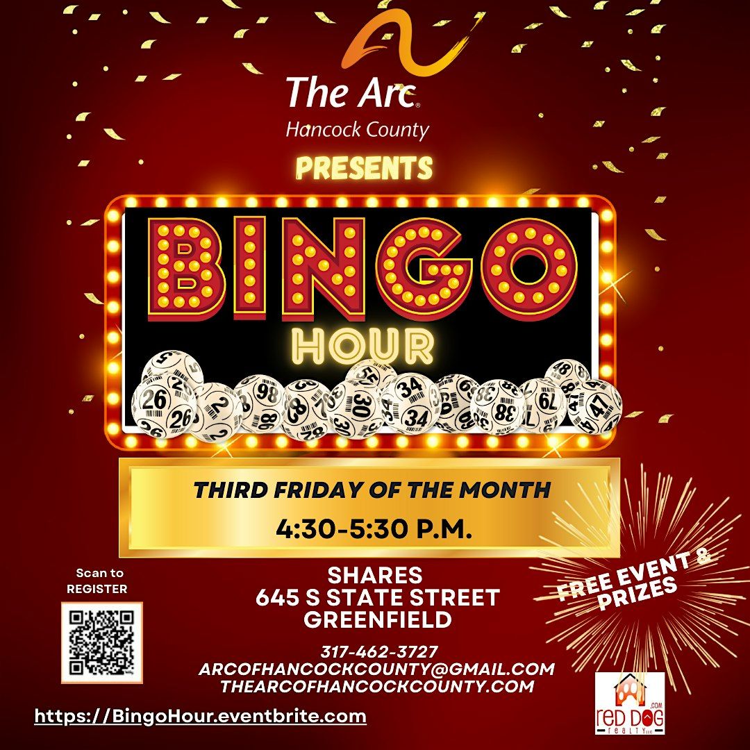 Copy of Bingo Hour, 15 August | Event in Greenfield | AllEvents