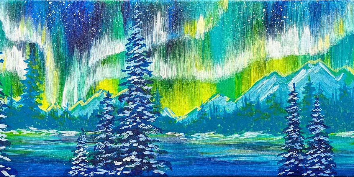 Stunning Aurora - Paint and Sip by Classpop!™, 13 July | Event in Gilbert | AllEvents