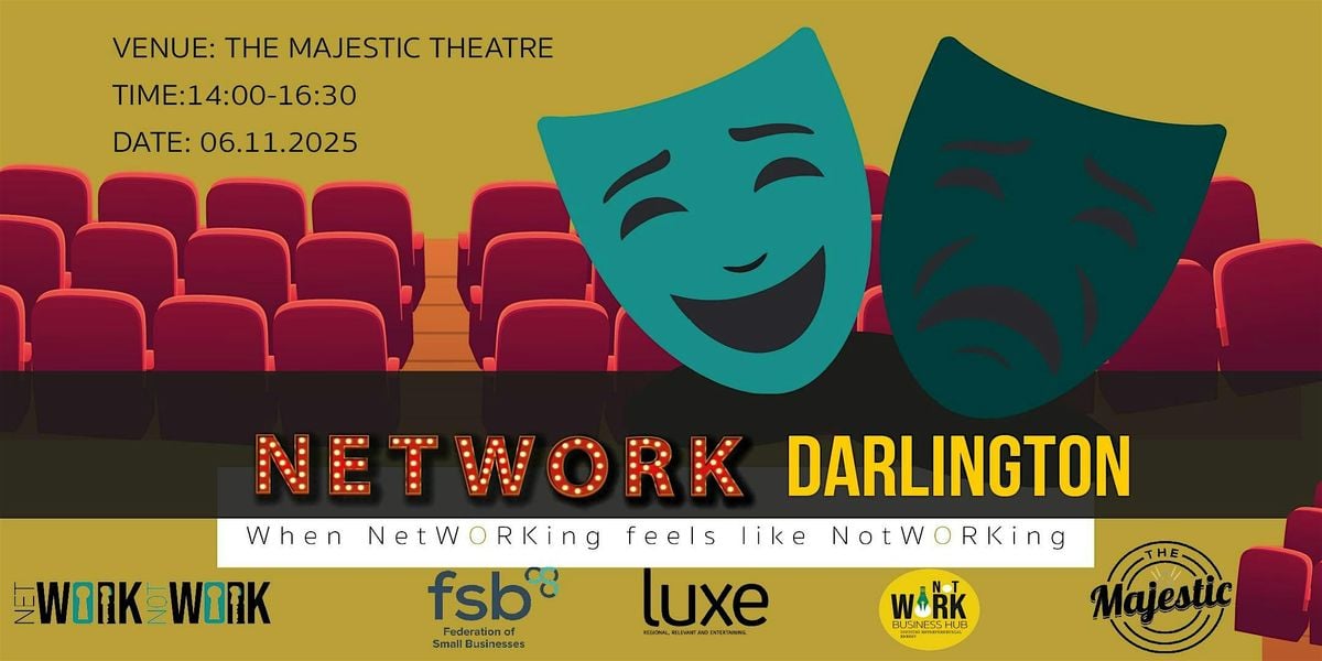 NetWORK Darlington November Meeting, 6 November | Event in Darlington | AllEvents