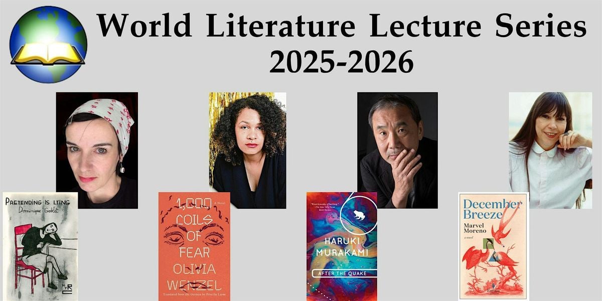 World Literature Lecture Series, 29 September | Event in Boulder | AllEvents