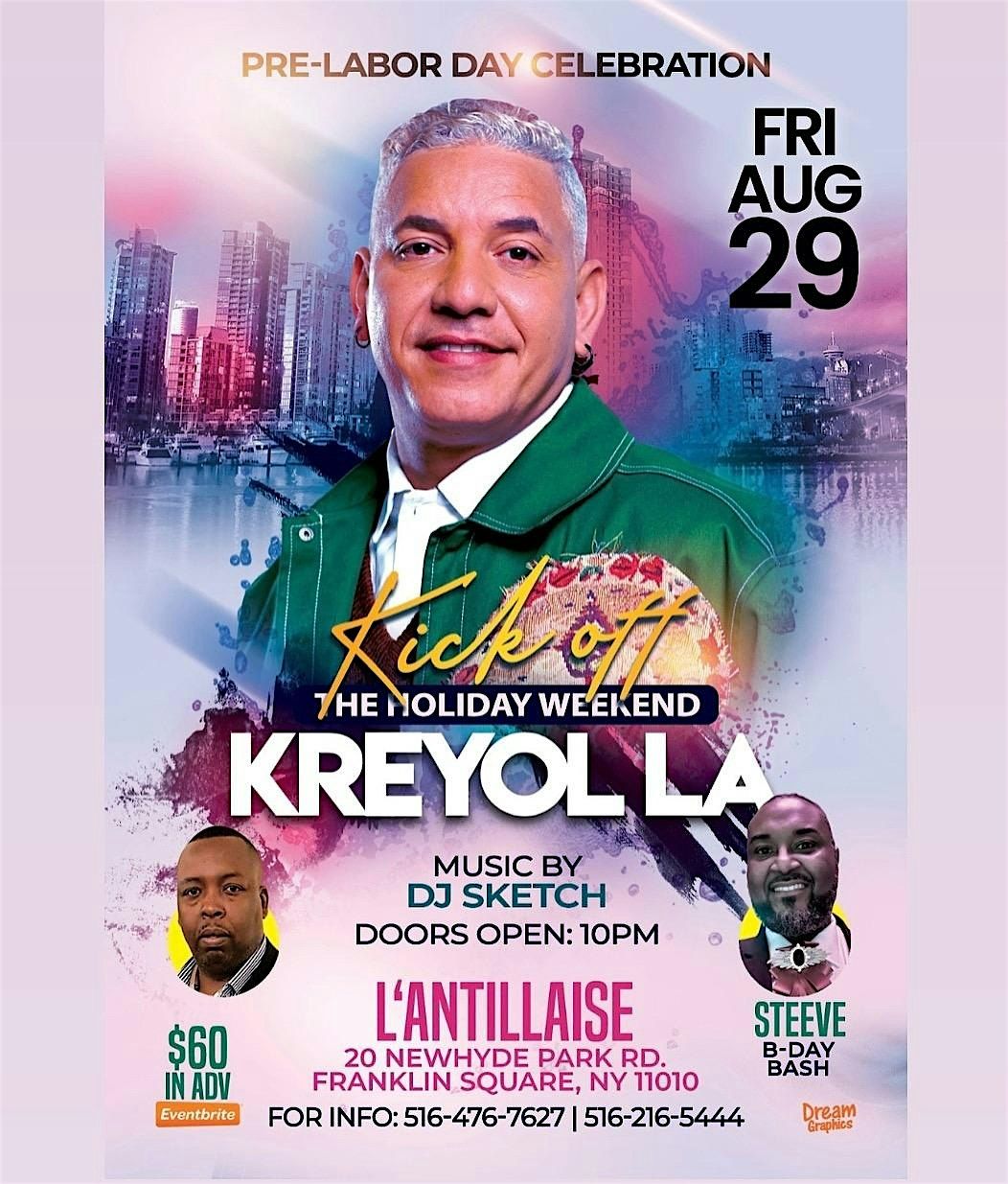 Kreyol La at Lantillaise, 29 August | Event in Franklin Square | AllEvents