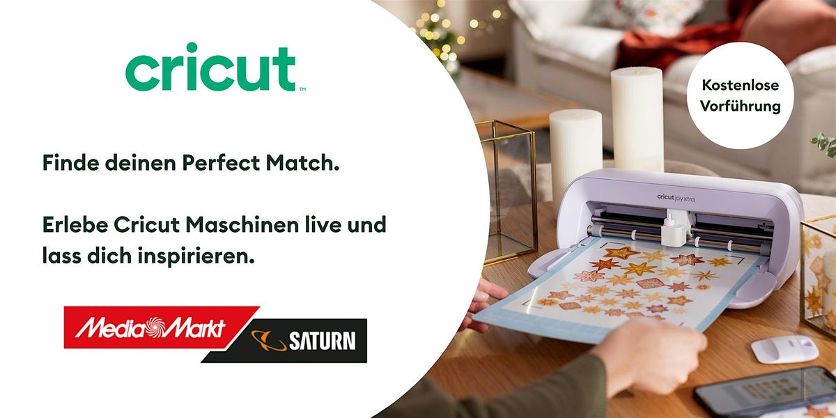 Hamburg MediaMarkt x Cricut – kostenlose Vorführung