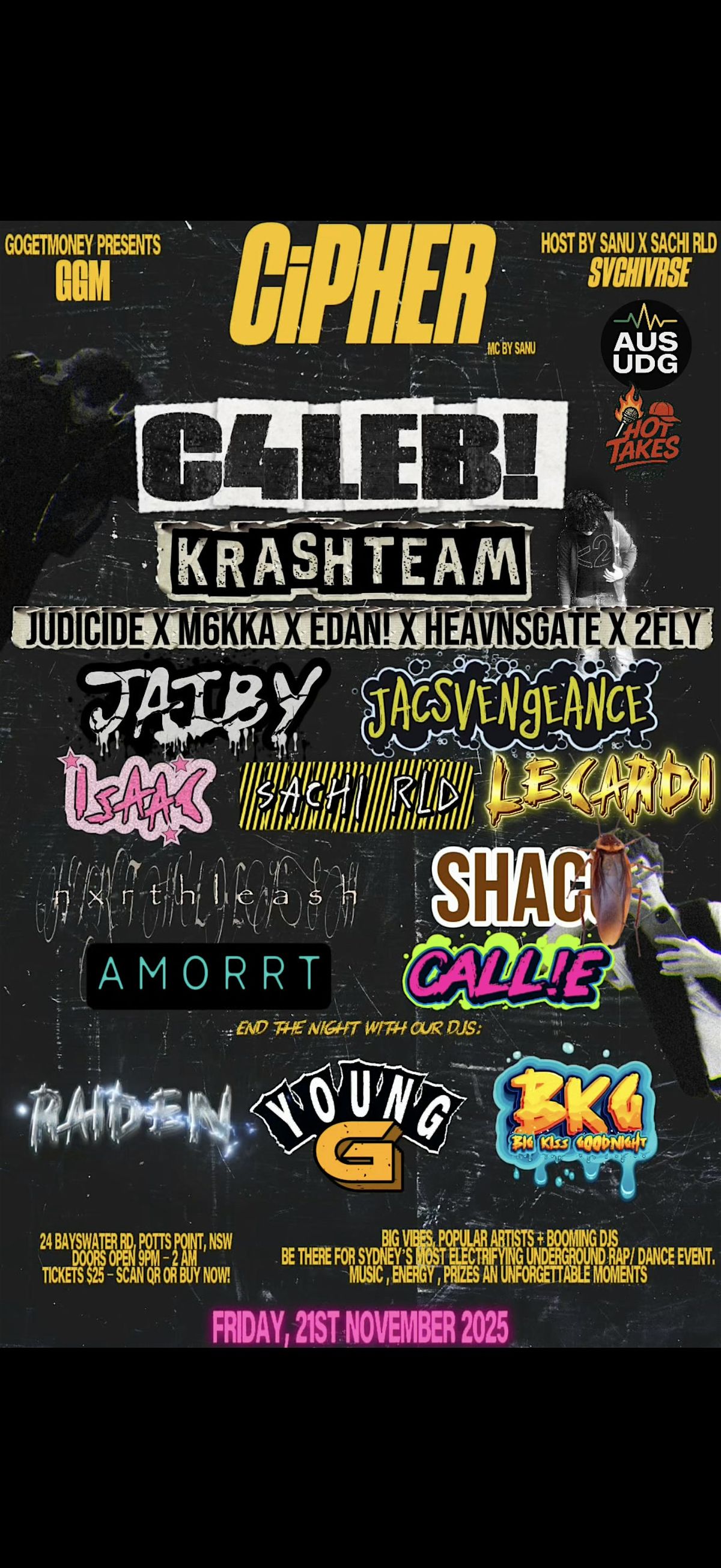 CiPHER 2k25, 21 November | Event in Sydney | AllEvents