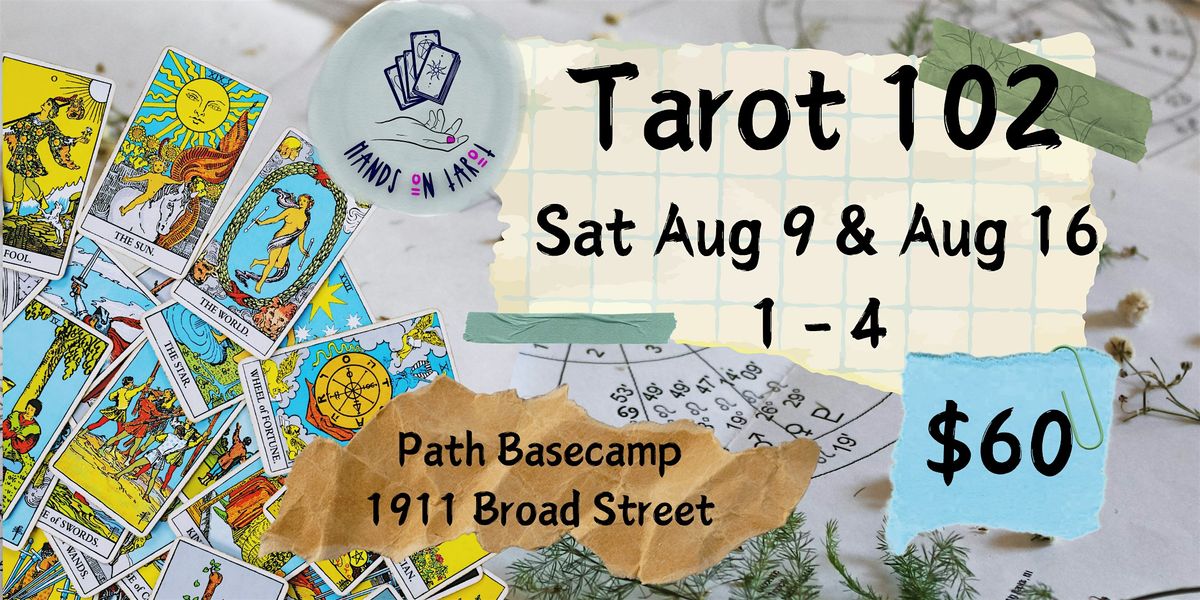 Tarot 102 - Symbolism and Astrology 2 Day Course, 9 August | Event in Regina | AllEvents