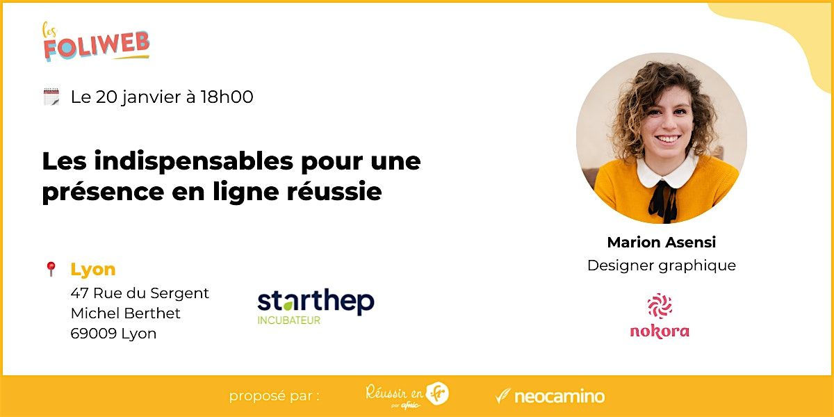 Les indispensables pour une présence en ligne réussie, 20 January | Event in Lyon | AllEvents