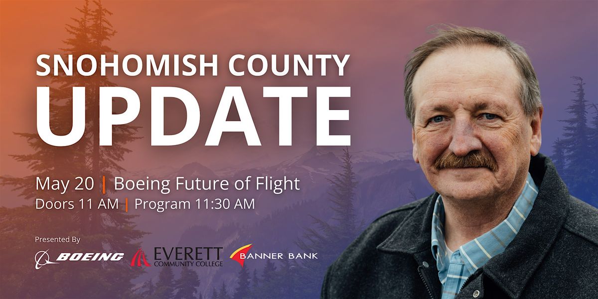 Snohomish County Update, 20 May | Event in Mukilteo | AllEvents