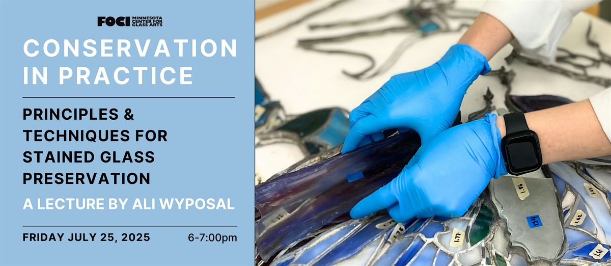 Stained Glass Conservation in Practice: Artist Lecture by Ali Wysopal, 25 July | Event in Minneapolis | AllEvents
