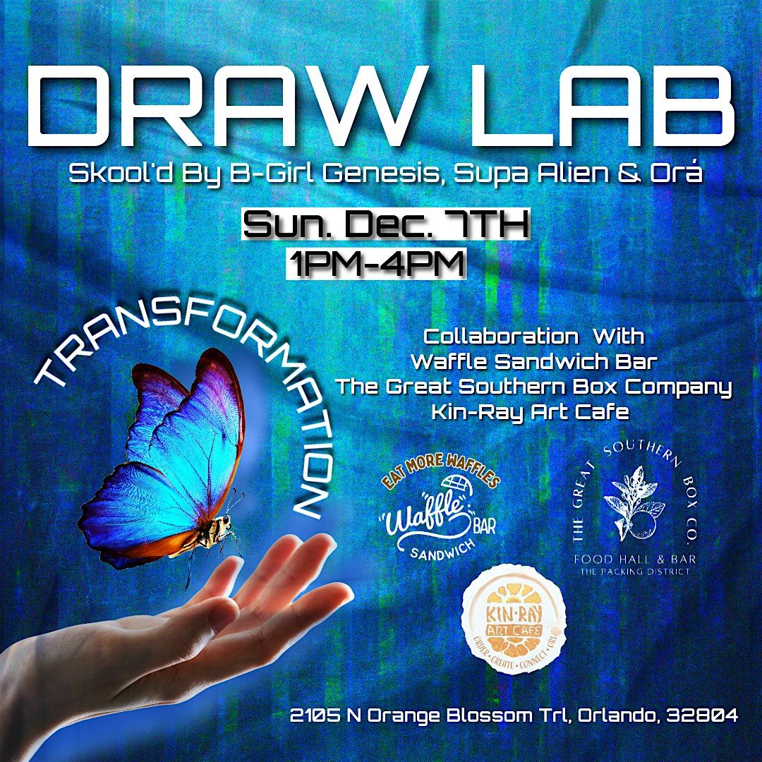 FREE December Drawing Club: Transformation Edition w/Draw Lab Orlando, 7 December | Event in Orlando | AllEvents