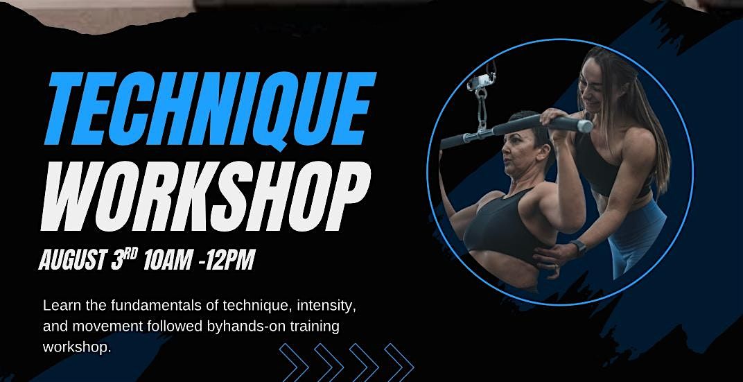 Technique Workshop, 3 August | Event in Byford | AllEvents