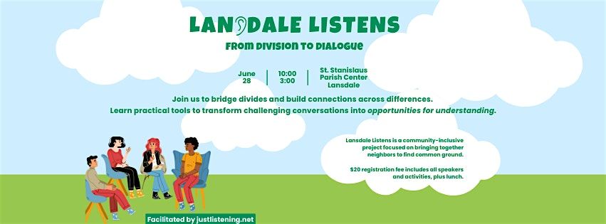 Lansdale Listens, 28 June | Event in Lansdale | AllEvents