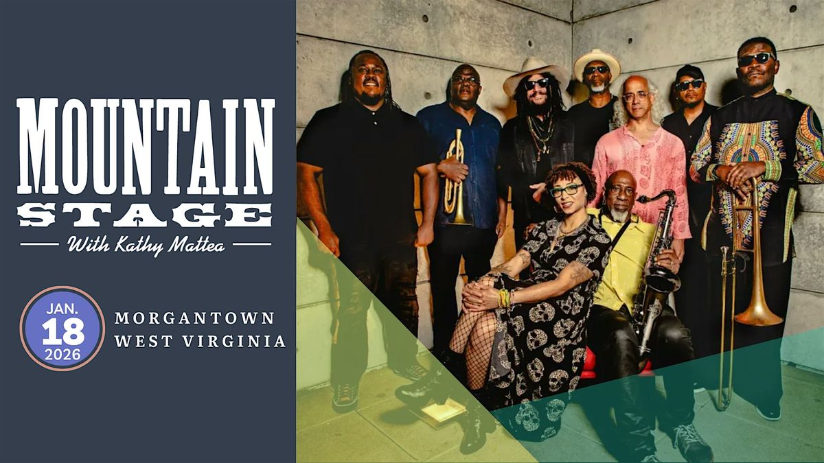 Don Was & The Pan Detroit Ensemble, and more on Mountain Stage, 18 January | Event in Morgantown | AllEvents