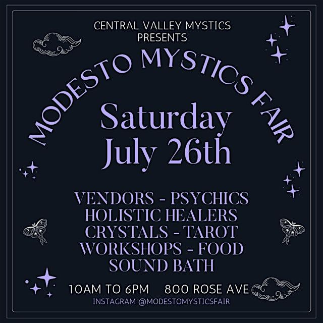 Modesto Mystics Fair --- Free Entry, 26 July | Event in Modesto | AllEvents