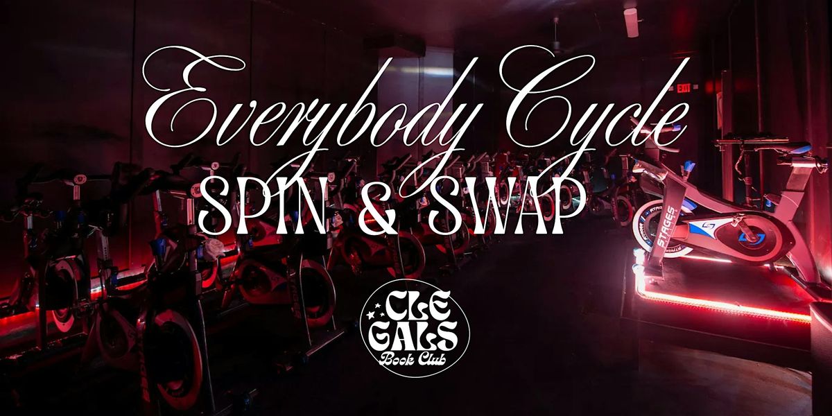 Clegalsbookclub x Everybody Cycle Spin & Swap 11:30 am Class, 19 October | Event in Cleveland | AllEvents