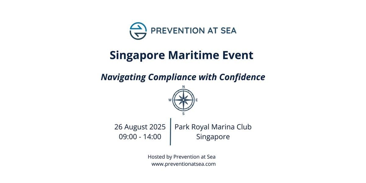 Singapore Maritime Event, 26 August | Event in Singapore | AllEvents