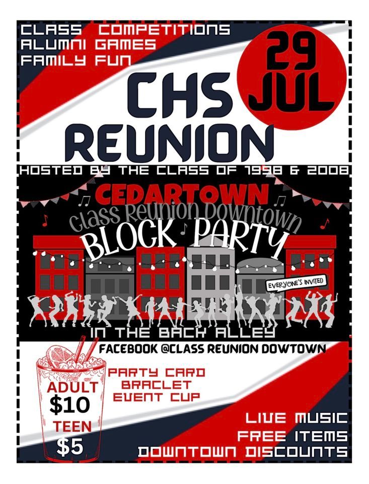 Cedartown Reunion Blockparty, City of Cedartown, July 29 2023