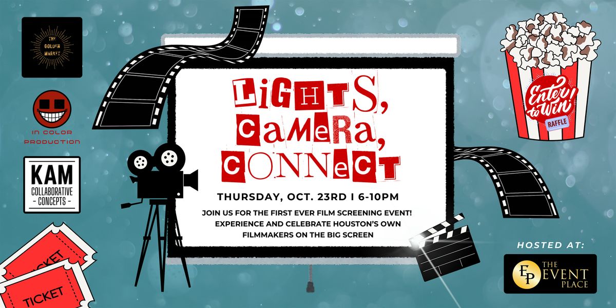 Lights, Camera, Connect  @ The Golden Market!, 23 October | Event in Houston | AllEvents