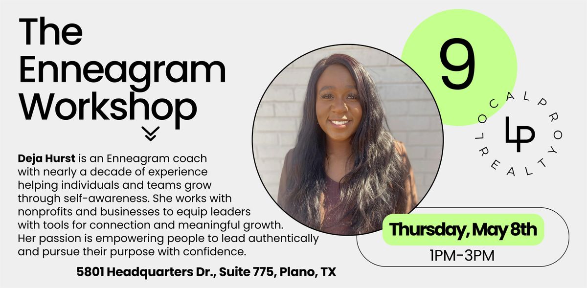 The Enneagram Workshop, 8 May | Event in Plano | AllEvents