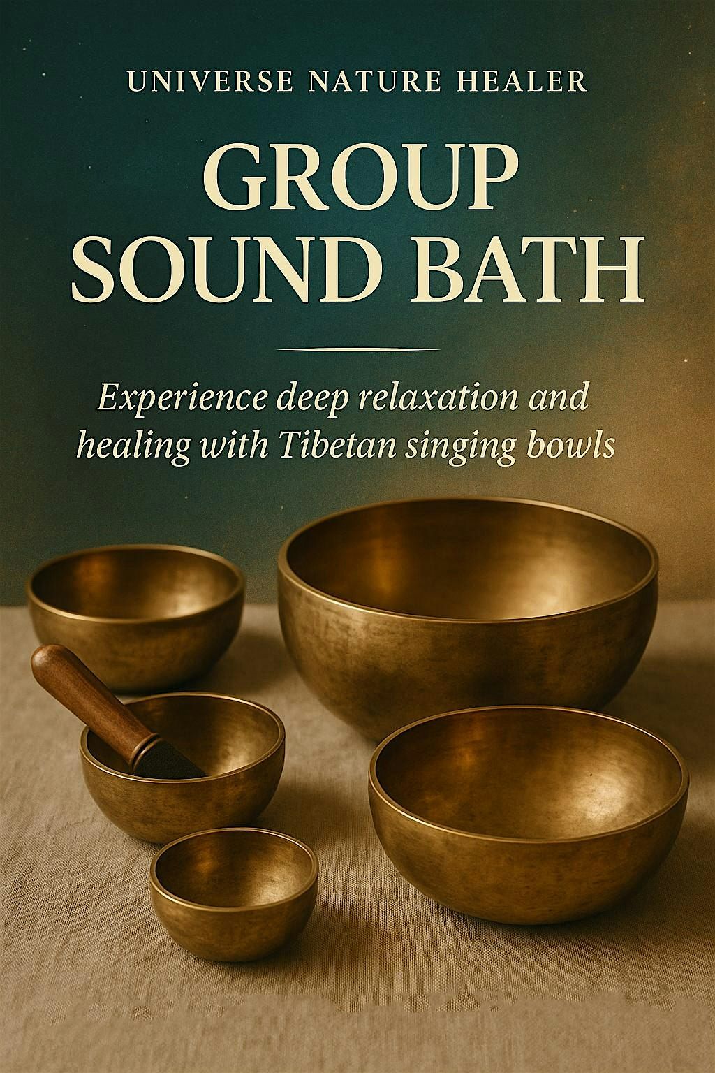 A Sacred Pause for Your Soul – Group Sound Bath with Crystal Singing Bowls, 17 August | Event in Kuala Lumpur