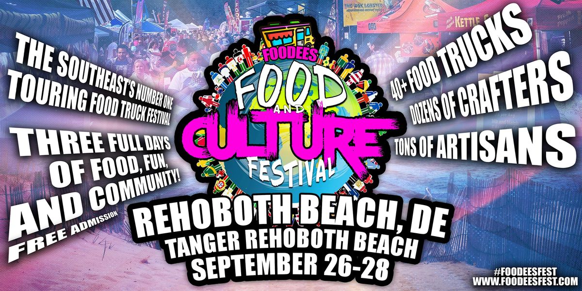 Foodees Food and Culture Festival, Rehoboth Beach, Delaware, 26 September | Event in Rehoboth Beach | AllEvents