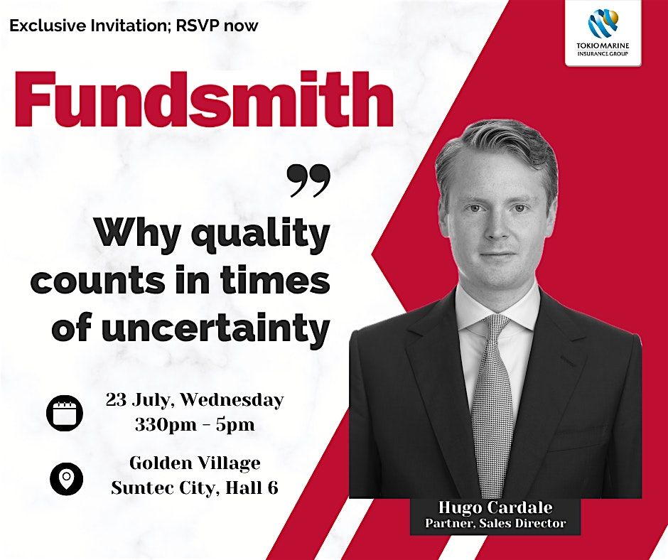 TMLS x Fundsmith | Event in Singapore | AllEvents
