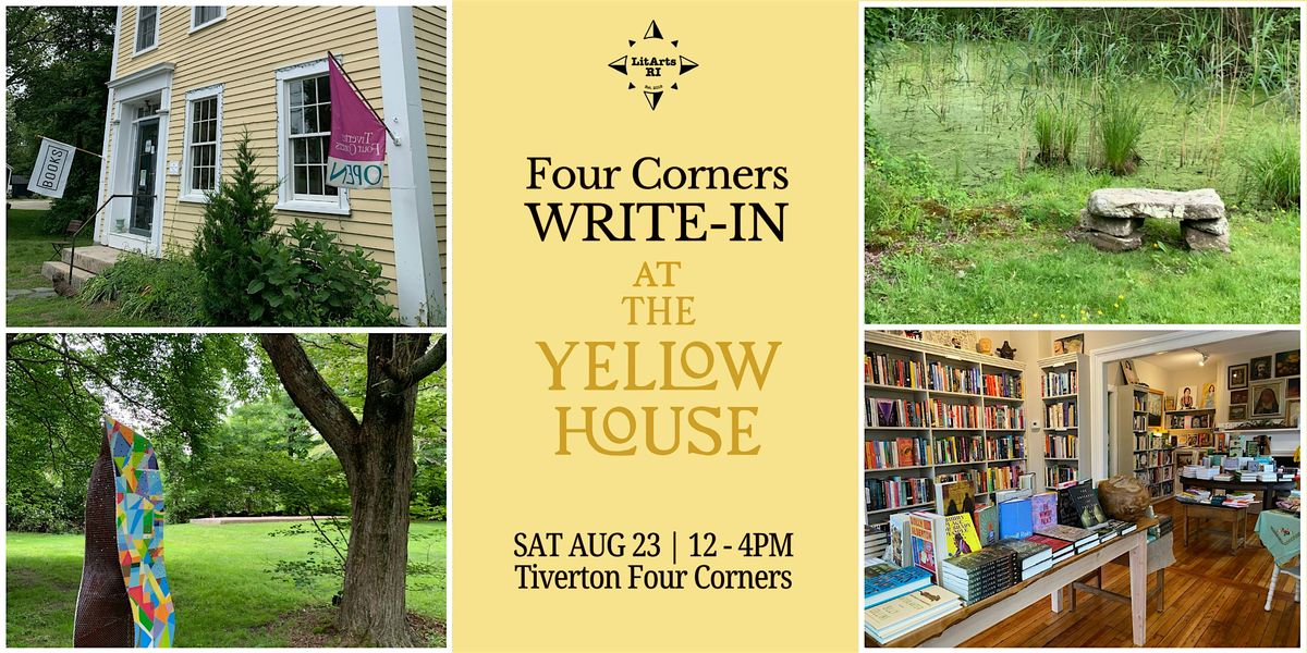 Four Corners Write-in at The Yellow House, 23 August | Event in Tiverton | AllEvents