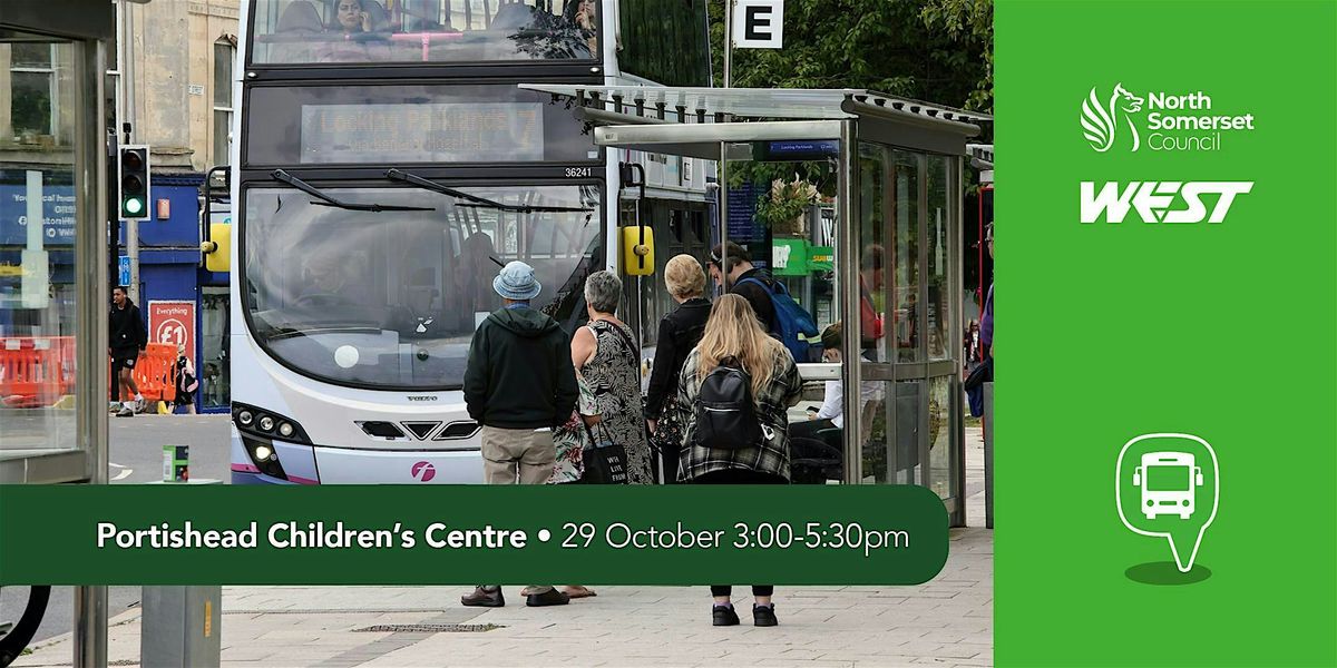 North Somerset Council Bus User Forum October 2025 (in-person), 29 October | Event in Portishead | AllEvents