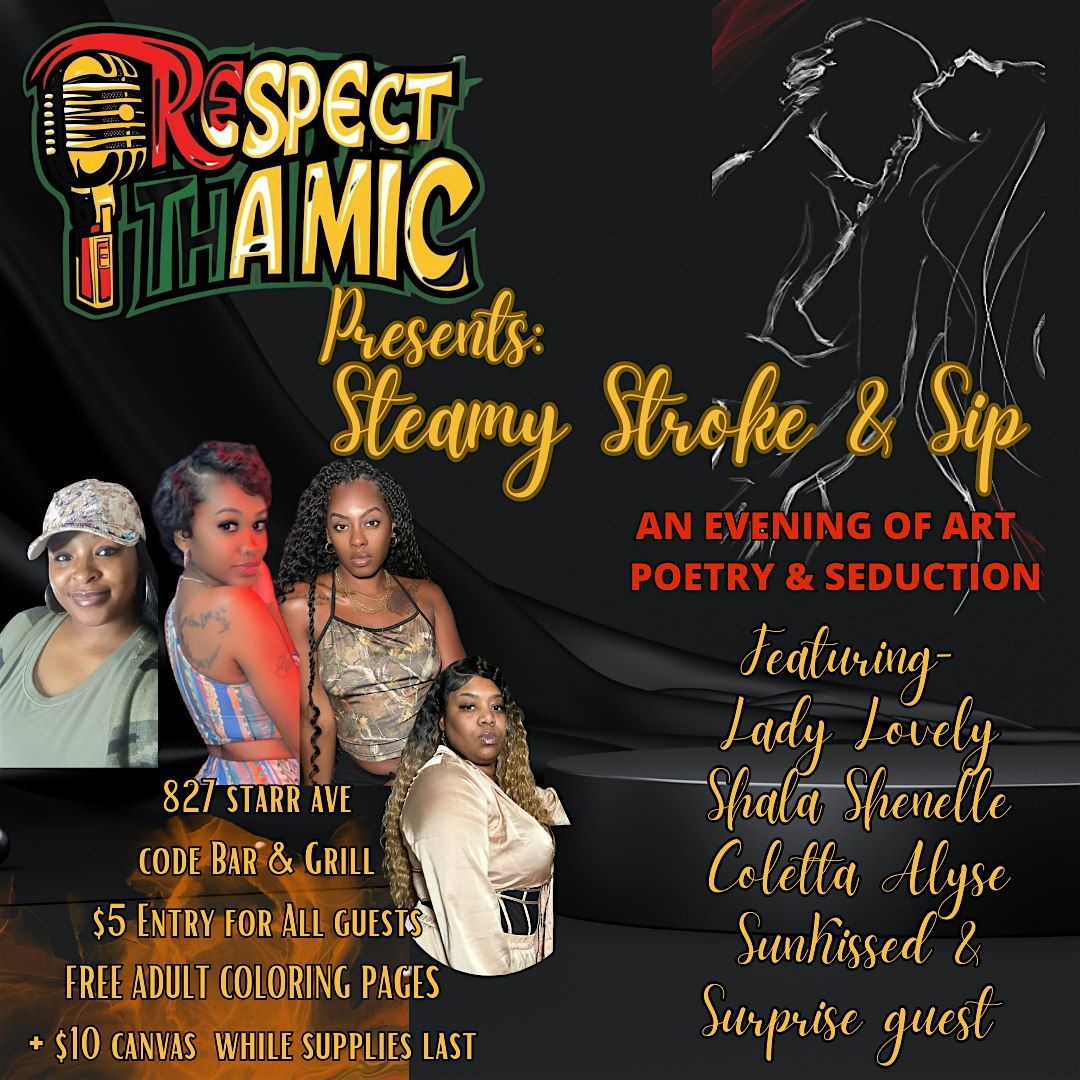 Respect Tha Mic - Stroke and sip, 13 August | Event in Toledo | AllEvents
