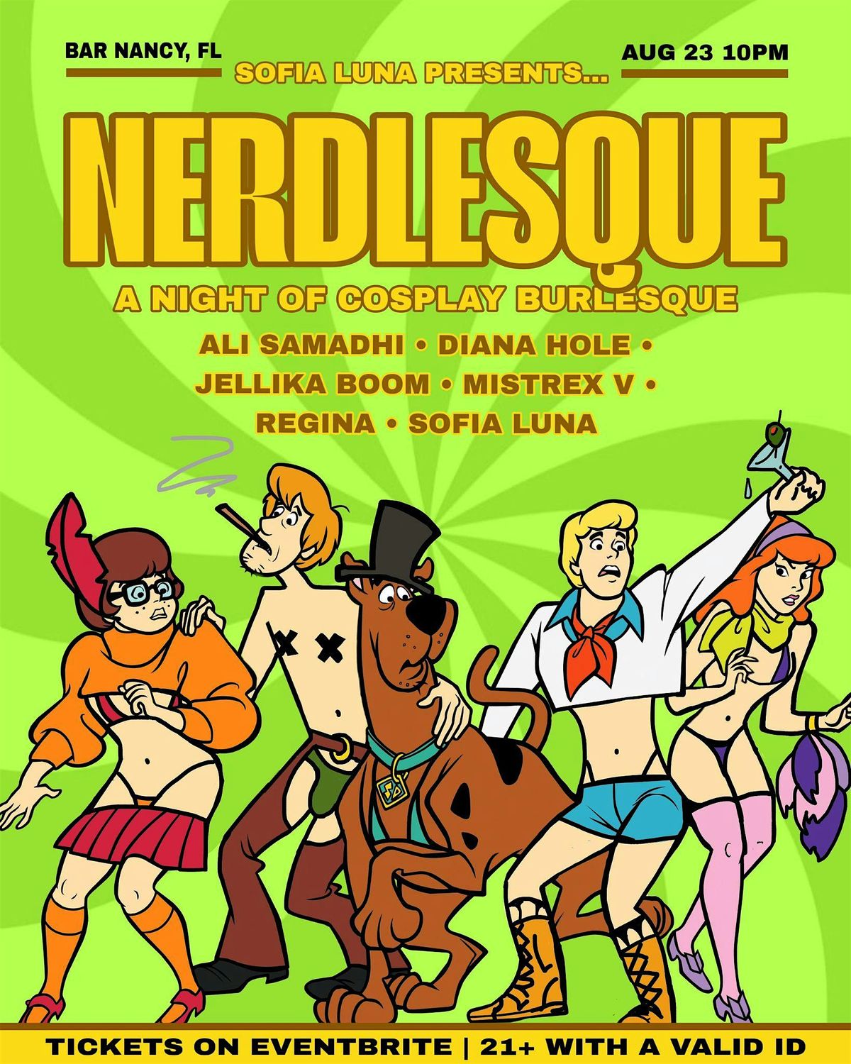 Nerdlesque at Nancy, 23 August | Event in Miami | AllEvents