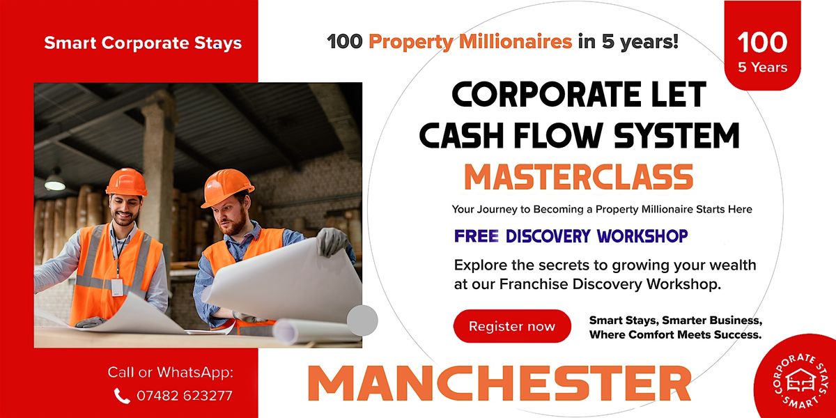 7-Figure  Corporate Let Cashflow System - Masterclass - Manchester, 16 May | Event in Worsley | AllEvents