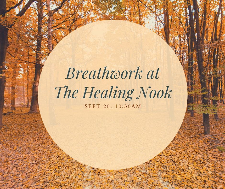 Breathwork at The Healing Nook, Smith Falls!, 20 September | Event in Smiths Falls | AllEvents