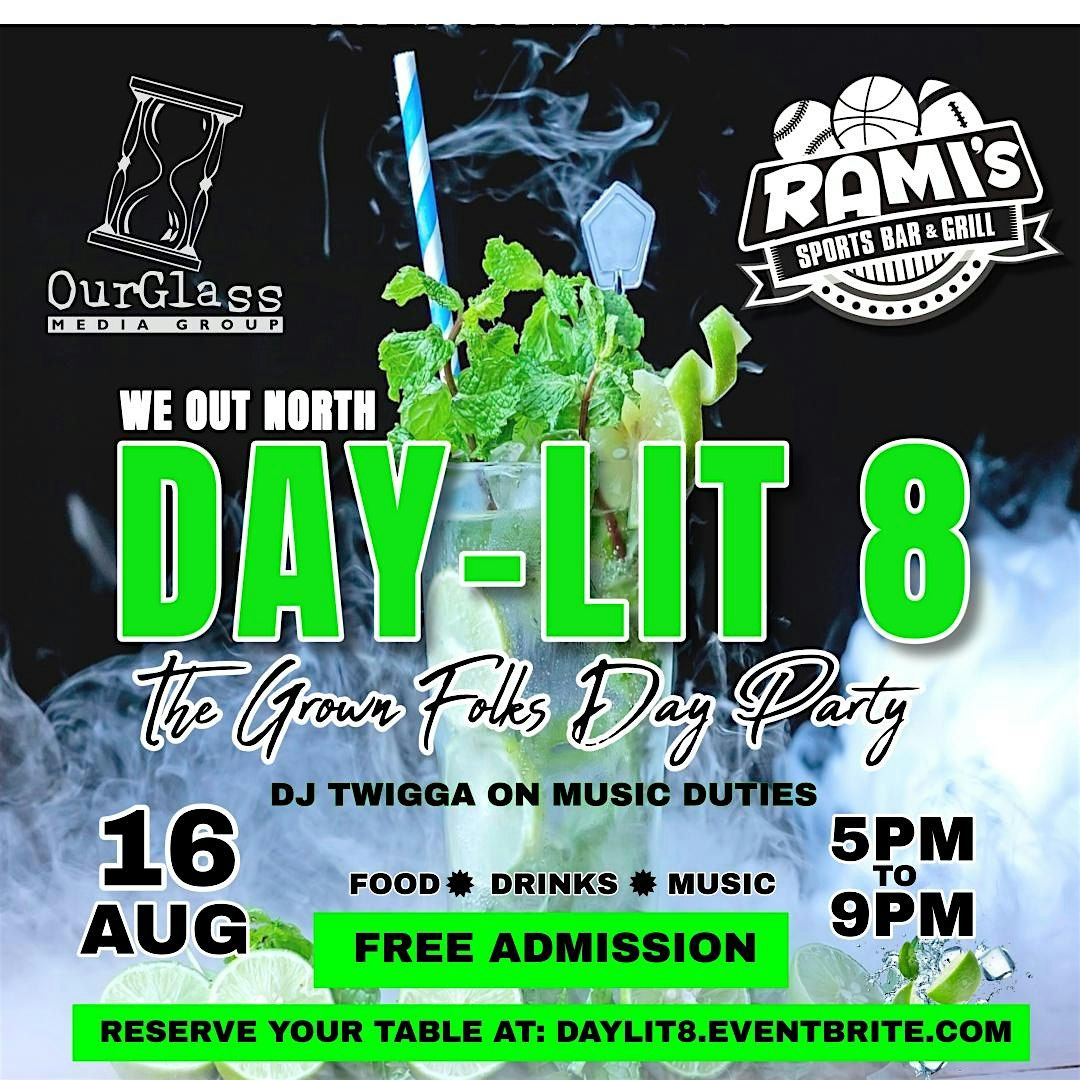 DAY-LIT 8: THE DAY PARTY OUT NORTH, 16 August | Event in Jackson | AllEvents