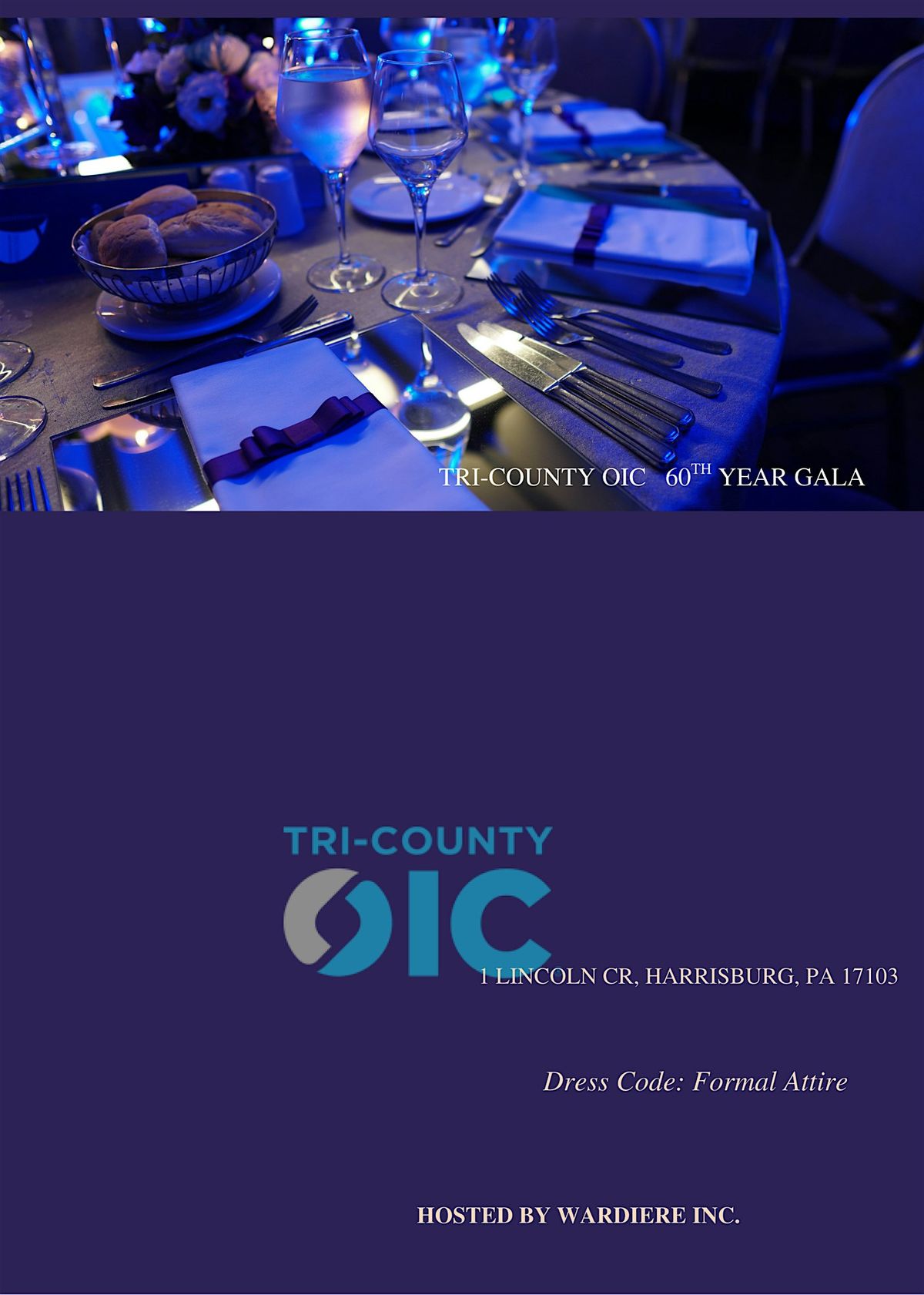 Tri-County OIC 60th Anniversary Diamond Gala, 8 November | Event in Harrisburg | AllEvents