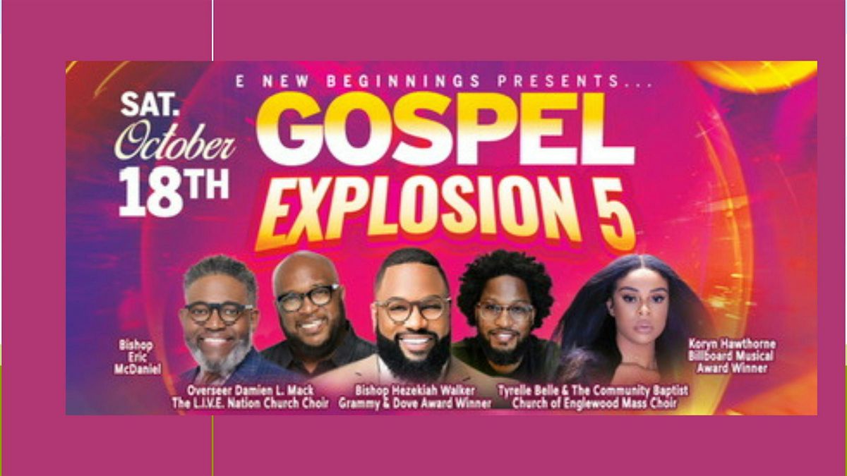 Gospel Explosion 5!, 18 October | Event in Spring Valley | AllEvents