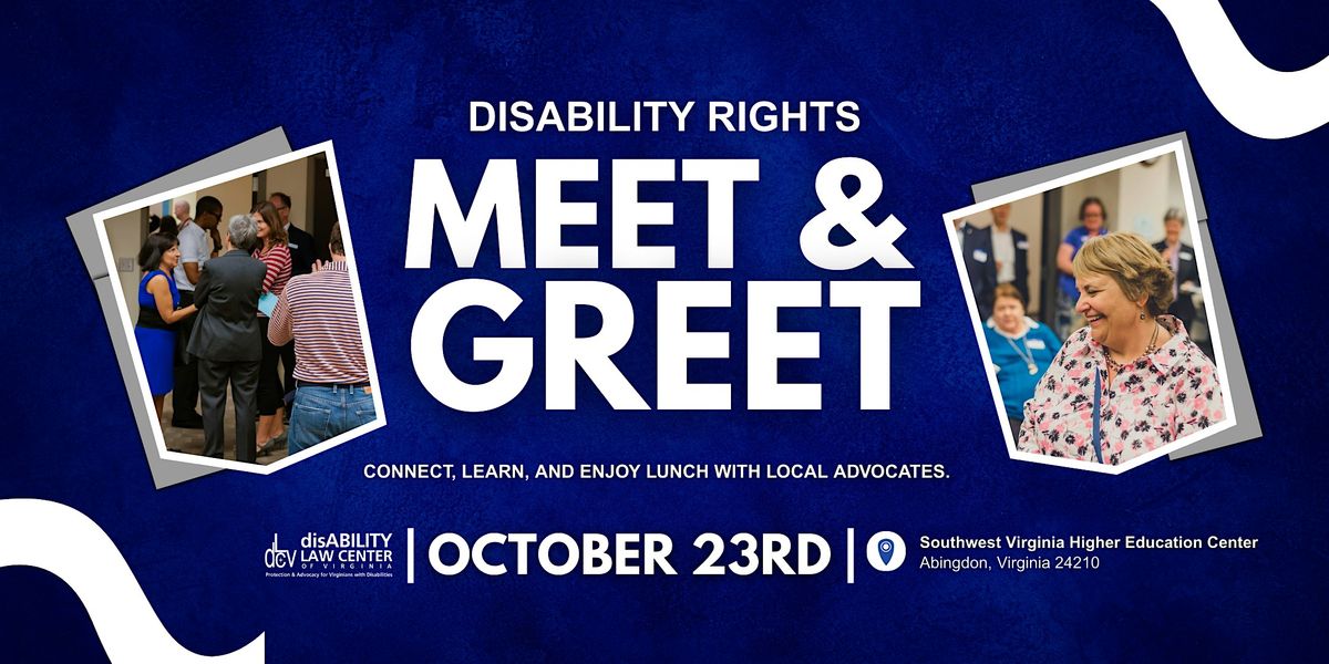 Building Disability Rights: A Meet & Greet Hosted by dLCV – Abingdon, 23 October | Event in Abingdon