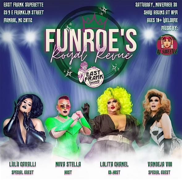 May DRAG Bingo Royal Review at East Frank!, 17 May | Event in Monroe | AllEvents
