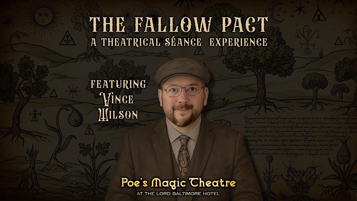 The Fallow Pact: A Séance Experience, 12 September | Event in Baltimore | AllEvents