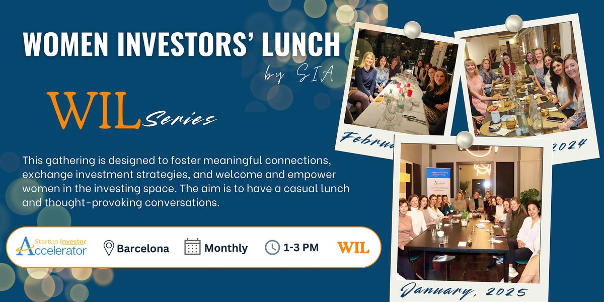 Women Investors' Lunch by SIA - June 2025, 11 June | Event in Barcelona | AllEvents