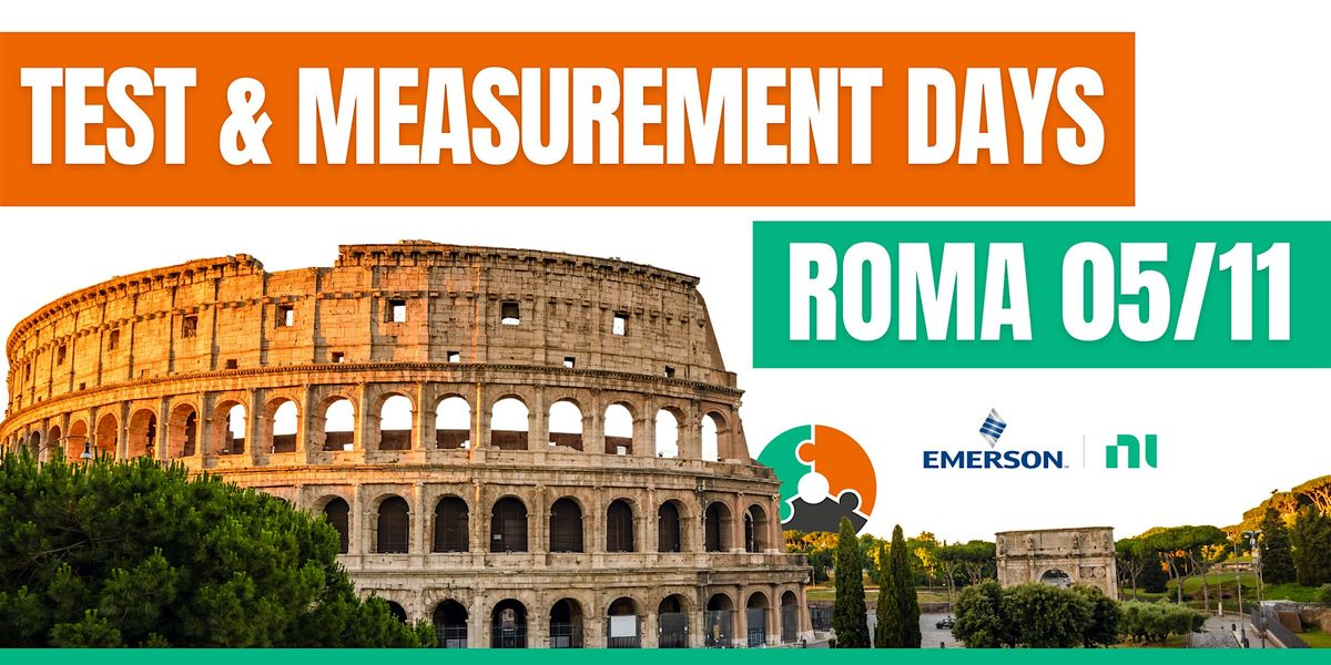 Via Palestro Roma Test&Measurement DAYS 2025 – Roma, Villa Palestro, Roma, 5 November ...