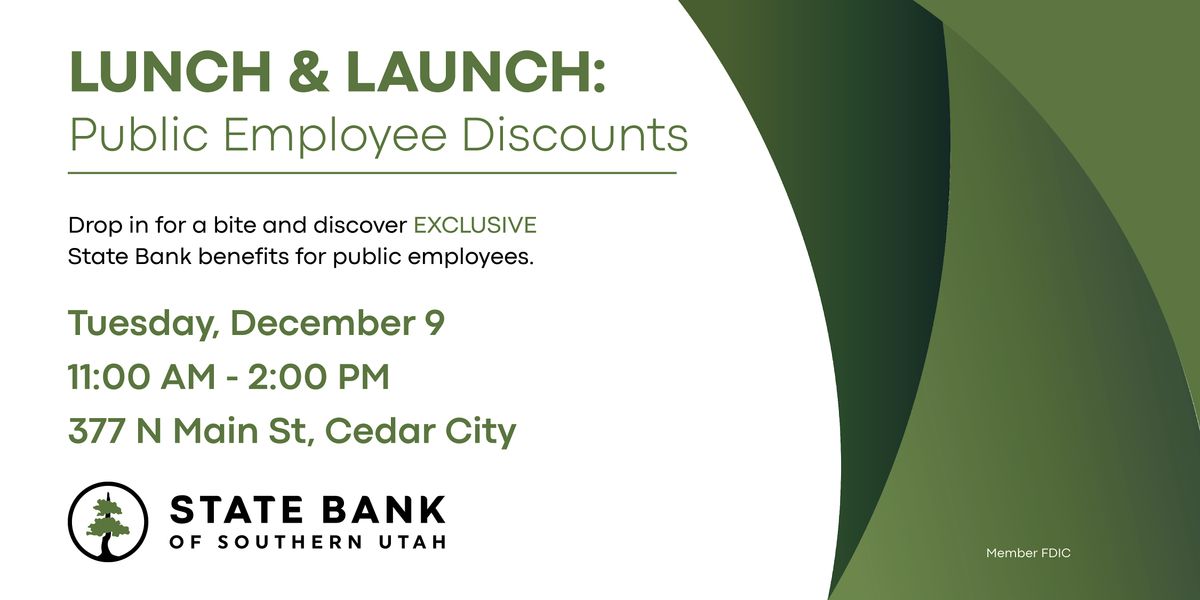 Public Employee Benefit Program Lunch and Launch | Event in Cedar City | AllEvents