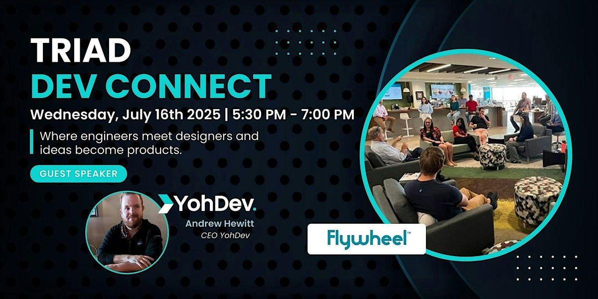 Triad Dev Connect, 16 July | Event in Winston-Salem | AllEvents