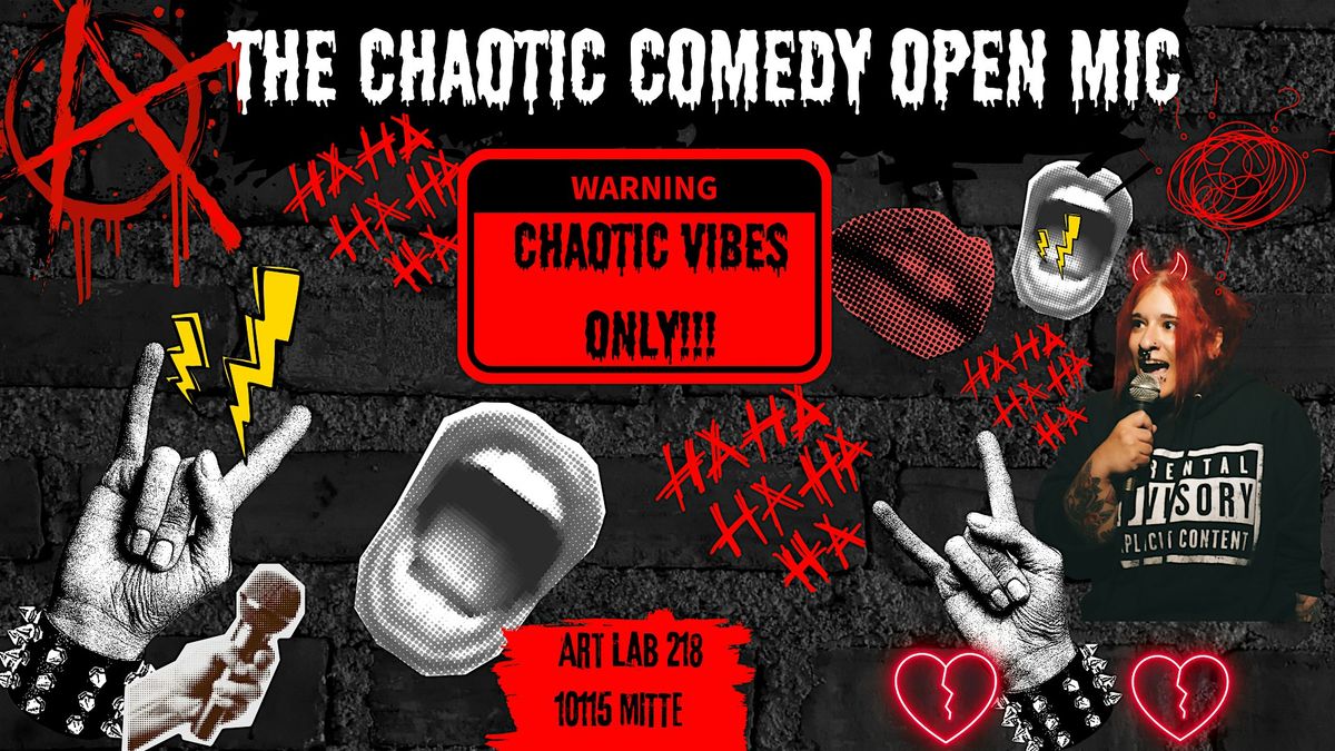The Chaotic English Comedy Open Mic - English Open Mic in Mitte, 3 September | Event in Berlin | AllEvents