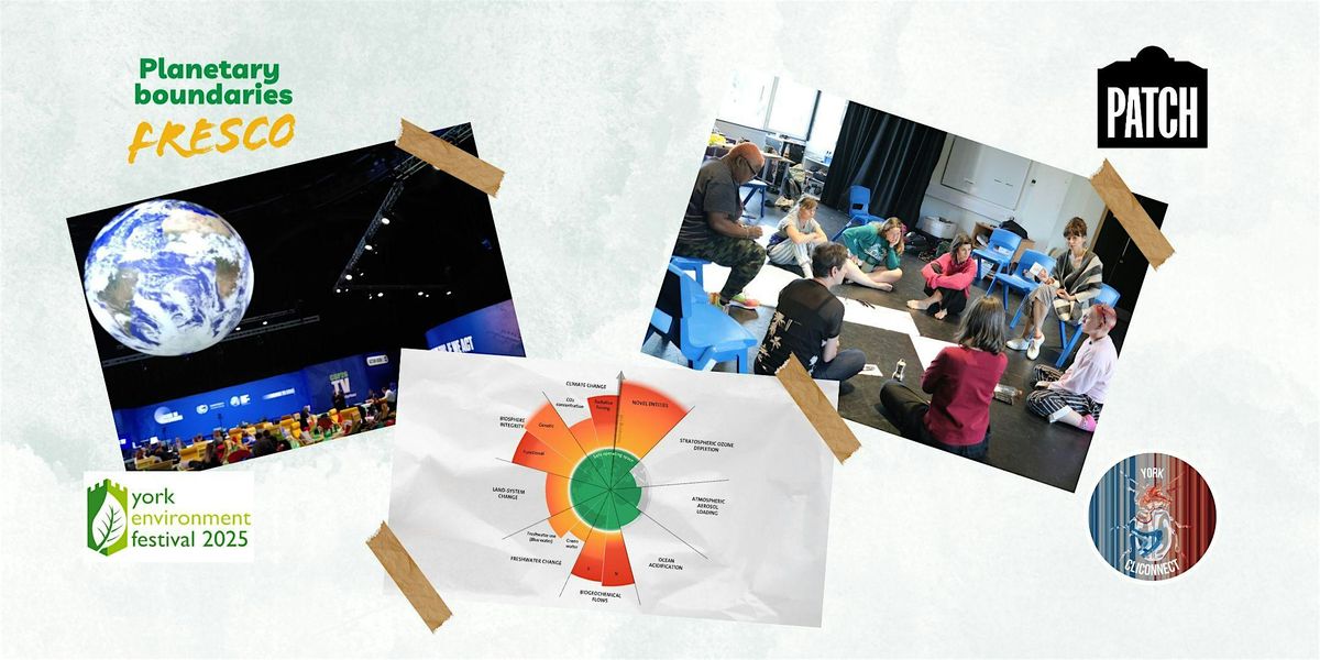 York! Get to grips with the Planetary Boundaries @ Patch, 22 October | Event in York | AllEvents