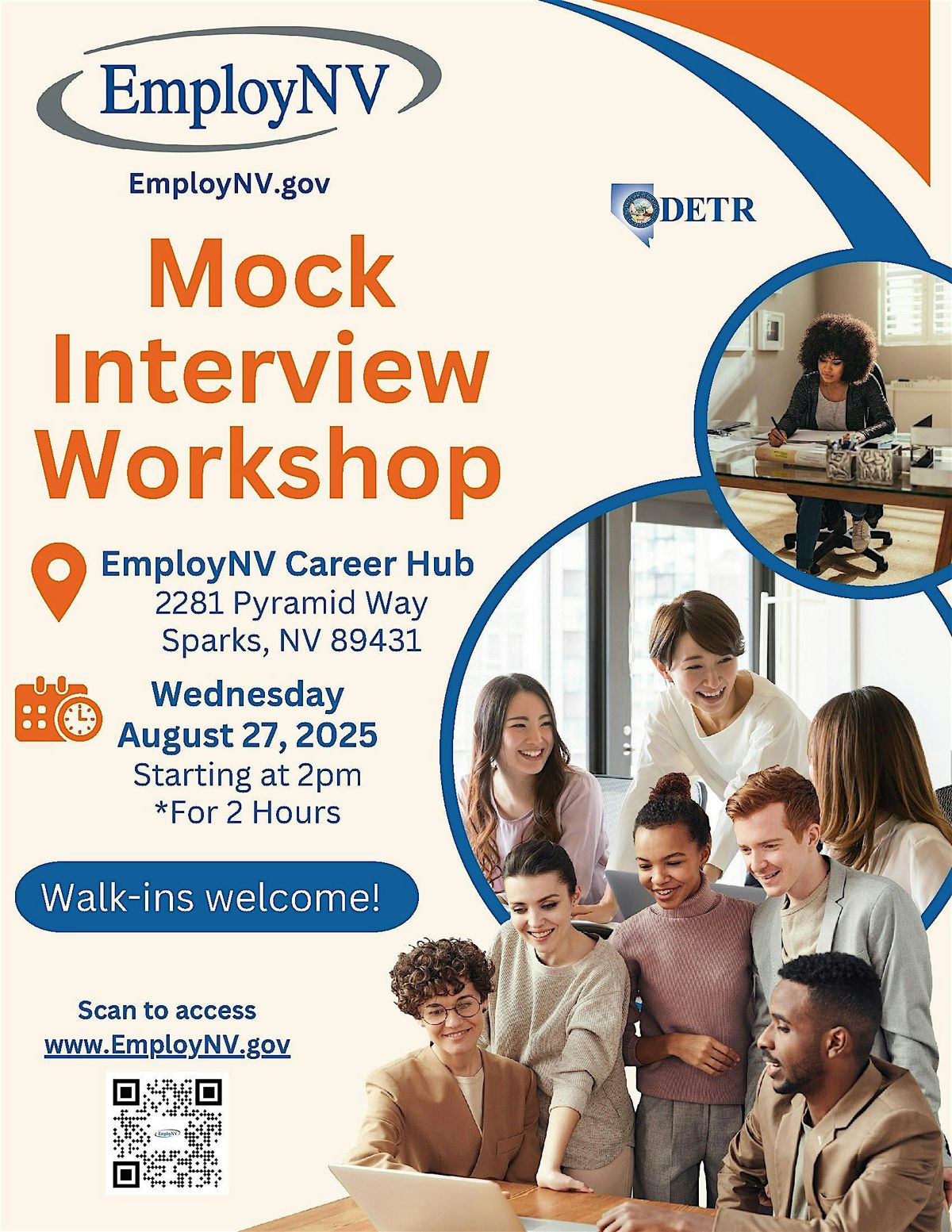 Mock Interview Workshop, 27 August | Event in Sparks | AllEvents