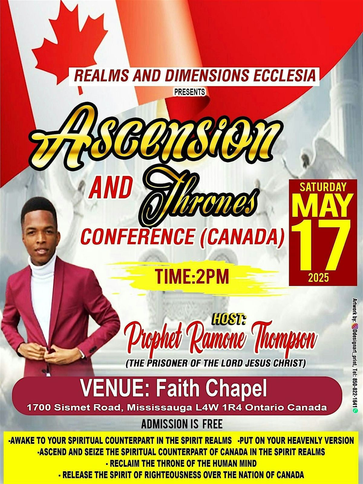 Ascension and Thrones, 17 May | Event in Mississauga | AllEvents