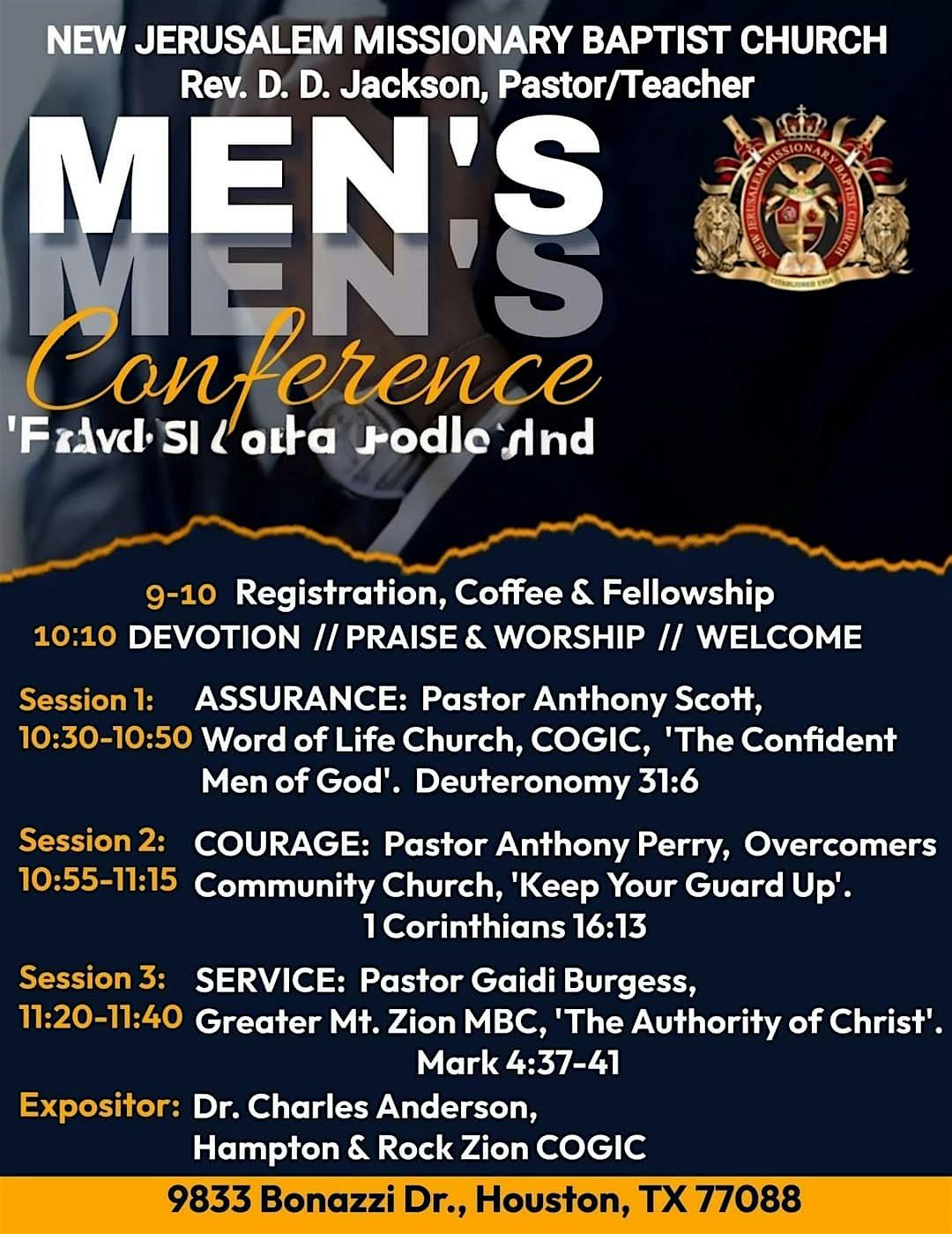 New Ju Men's Annual Conference, 20 September | Event in Houston | AllEvents