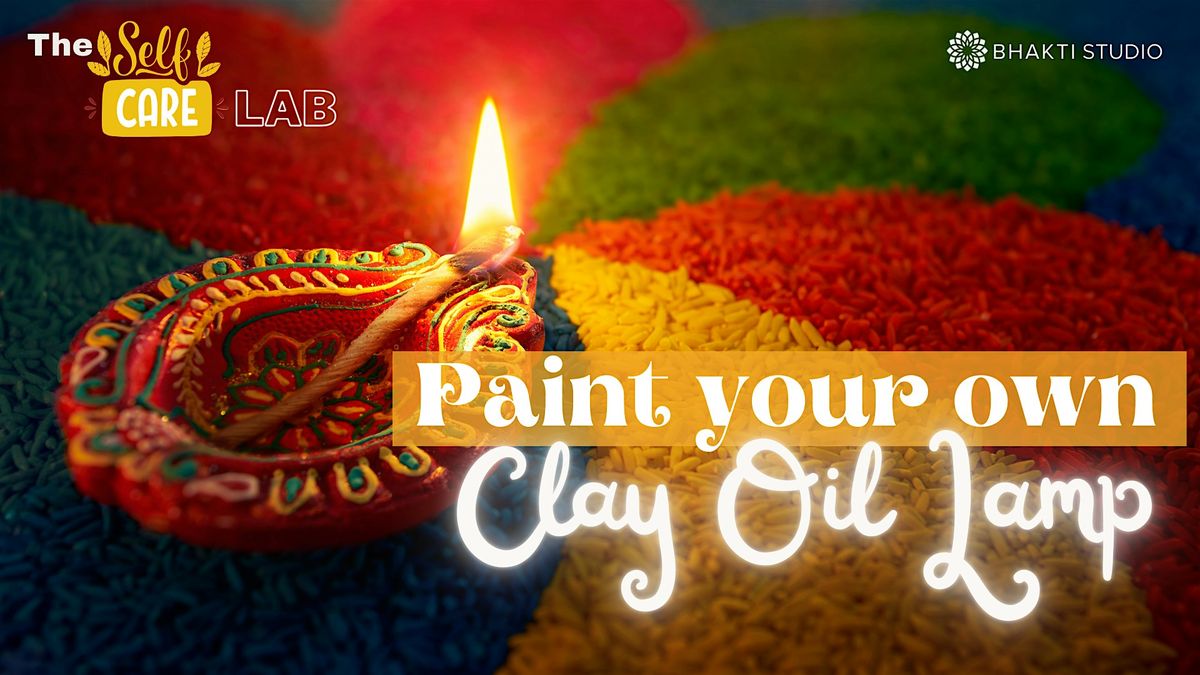The Self Care Lab: Paint your own Clay Oil Lamp, 22 October | Event in Seattle | AllEvents