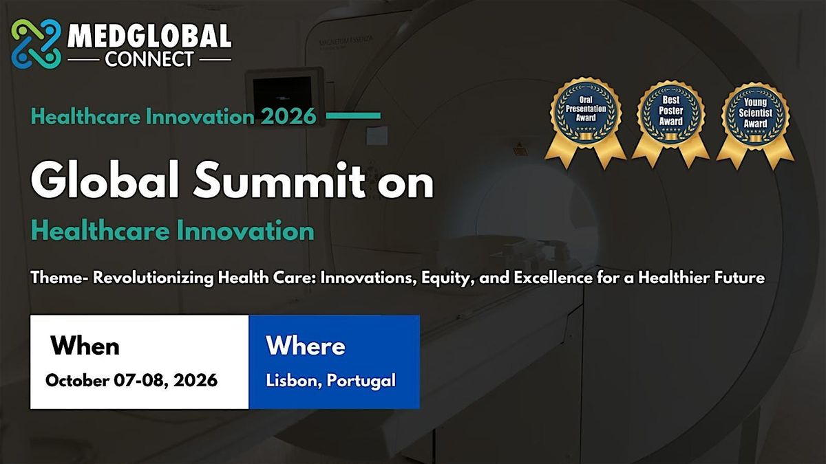 Global Summit on Healthcare Innovation, 7 October | Event in Lisboa | AllEvents
